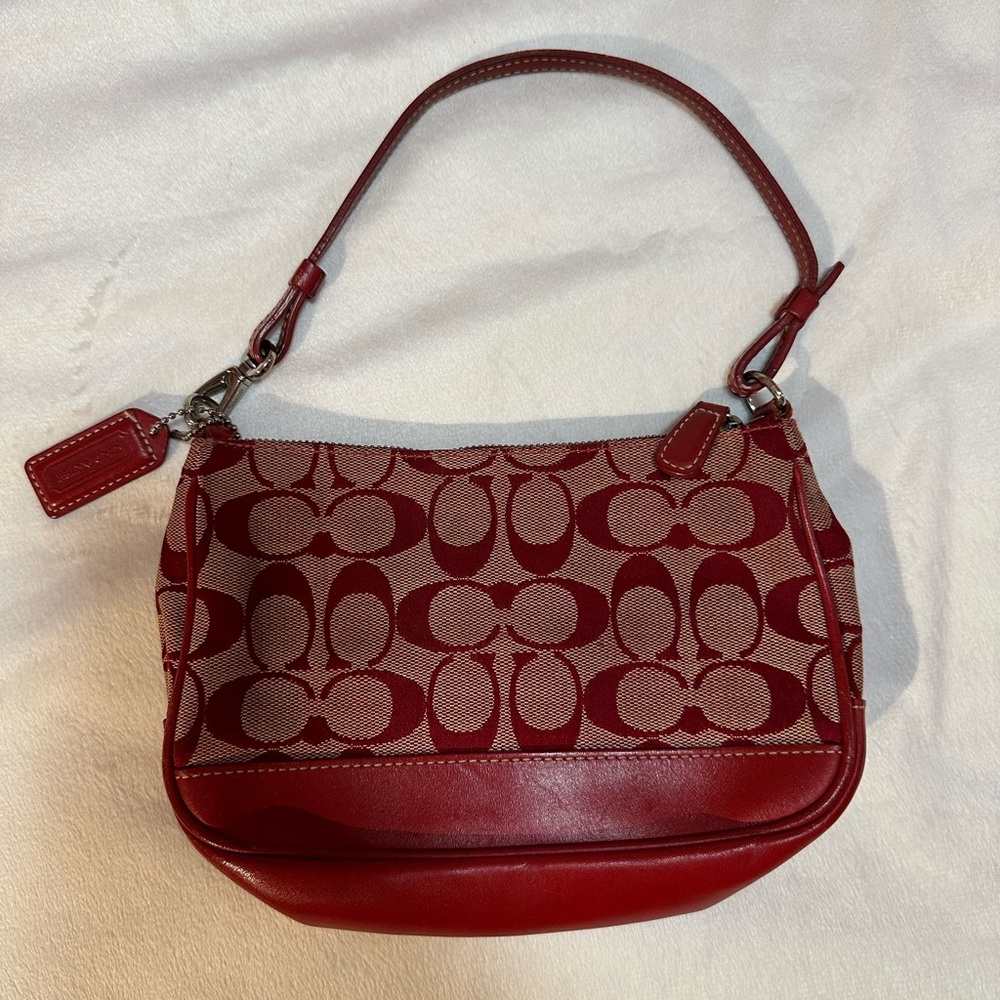 Coach Red Vintage Purse